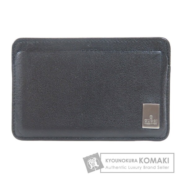 Gucci Handbags - Gucci logo plate leather Wallet